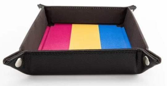 Fanroll Pansexual Pride Fold Up Dice Tray image 0